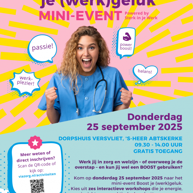 Boost je (werk)geluk MINI-EVENT Boost je (werk)geluk MINI-EVENT